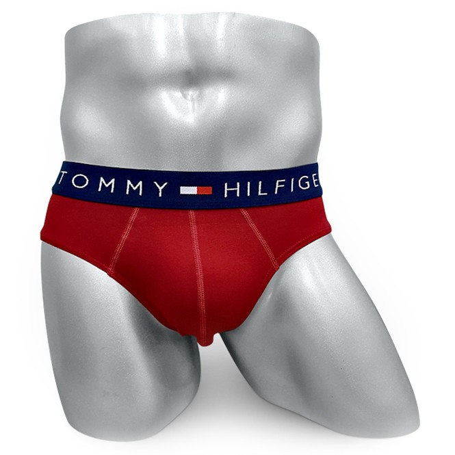 Мужские брифы Tommy Hilfiger красные T15 Мужские брифы Tommy Hilfiger красные T15