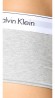 Женский комплект Calvin Klein серый: топ и шортики C13