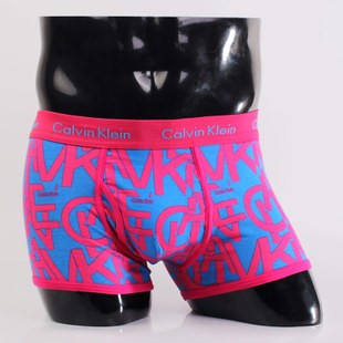 Мужские трусы Calvin Klein 365 розовые большие буквы A071 Мужские трусы Calvin Klein 365 розовые большие буквы A071