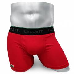Мужские боксеры Lacoste красные удлинённые L15