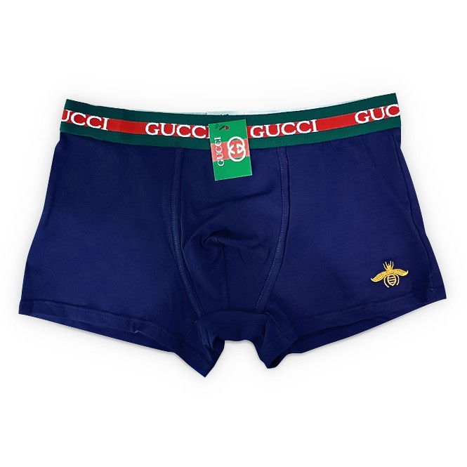 Мужские трусы Gucci темно-синие G04