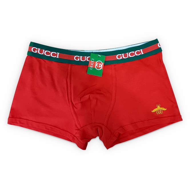 Мужские трусы Gucci красные G06 Мужские трусы Gucci красные G06