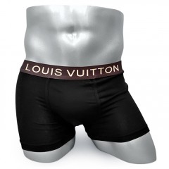 Мужские трусы Loius Vuitton черные LV01