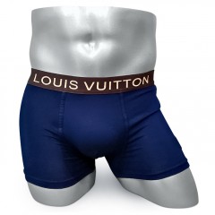 Мужские трусы Loius Vuitton темно-синие LV04