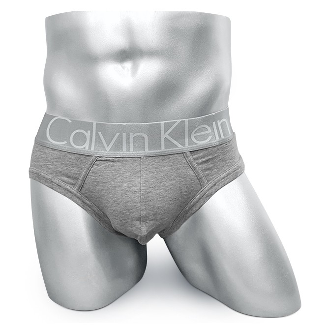 Мужские брифы Calvin Klein серые A102 Мужские брифы Calvin Klein серые A102