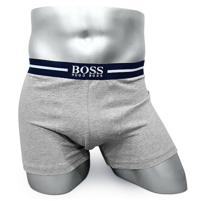 Мужские трусы Hugo Boss серые BS02 купить в