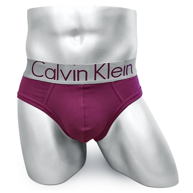 Мужские брифы Calvin Klein пурпурные A105 Мужские брифы Calvin Klein пурпурные A105