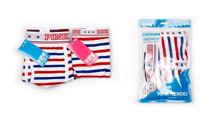 Пластиковый пакетик Pink Hero для 2 трусов PH5 Пластиковый пакетик Pink Hero для 2 трусов PH5