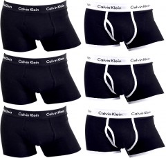 6 ШТ Набор мужских трусов Calvin Klein черные серии 365