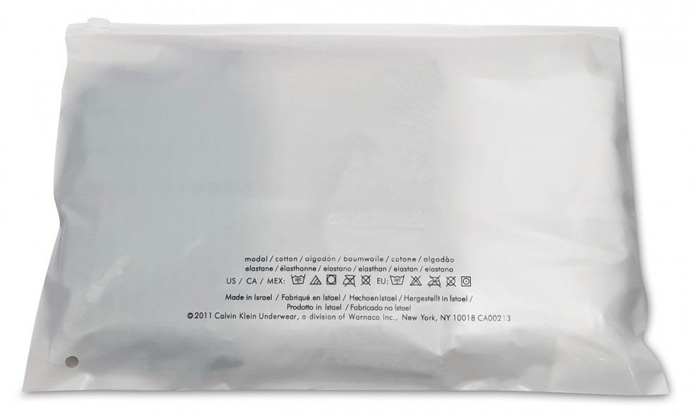 Пластиковый пакет для трусов/комплекта CKY5 Пластиковый пакет для трусов/комплекта CKY5