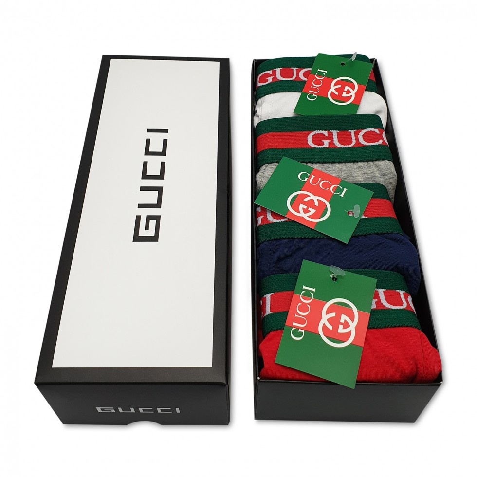 Картонная коробочка Gucci для 5 трусов GU1 Картонная коробочка Gucci для 5 трусов GU1