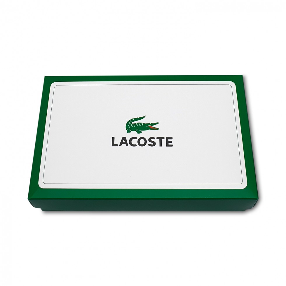 Картонная коробочка Lacoste для 3 трусов LA2