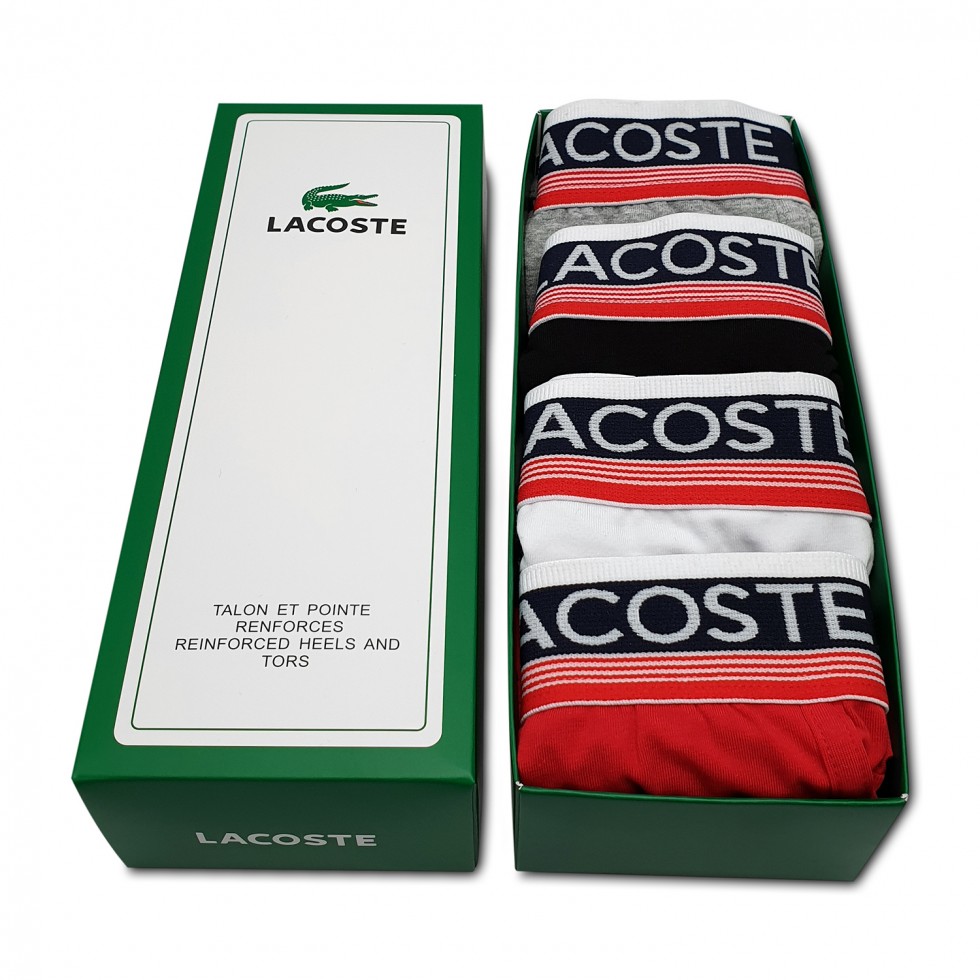 Картонная коробочка Lacoste для 5 трусов LA3