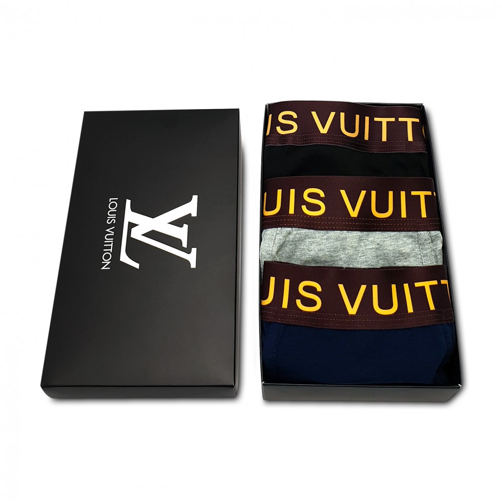 Картонная коробочка LV для 3 трусов LV1