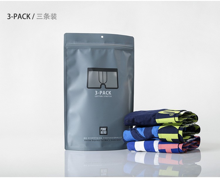 Пластиковый пакетик Pink Hero для 3 трусов PH3
