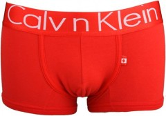 Мужские трусы Calvin Klein красные с красной резинкой Канада A029